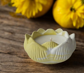 Svíčka - citron 002